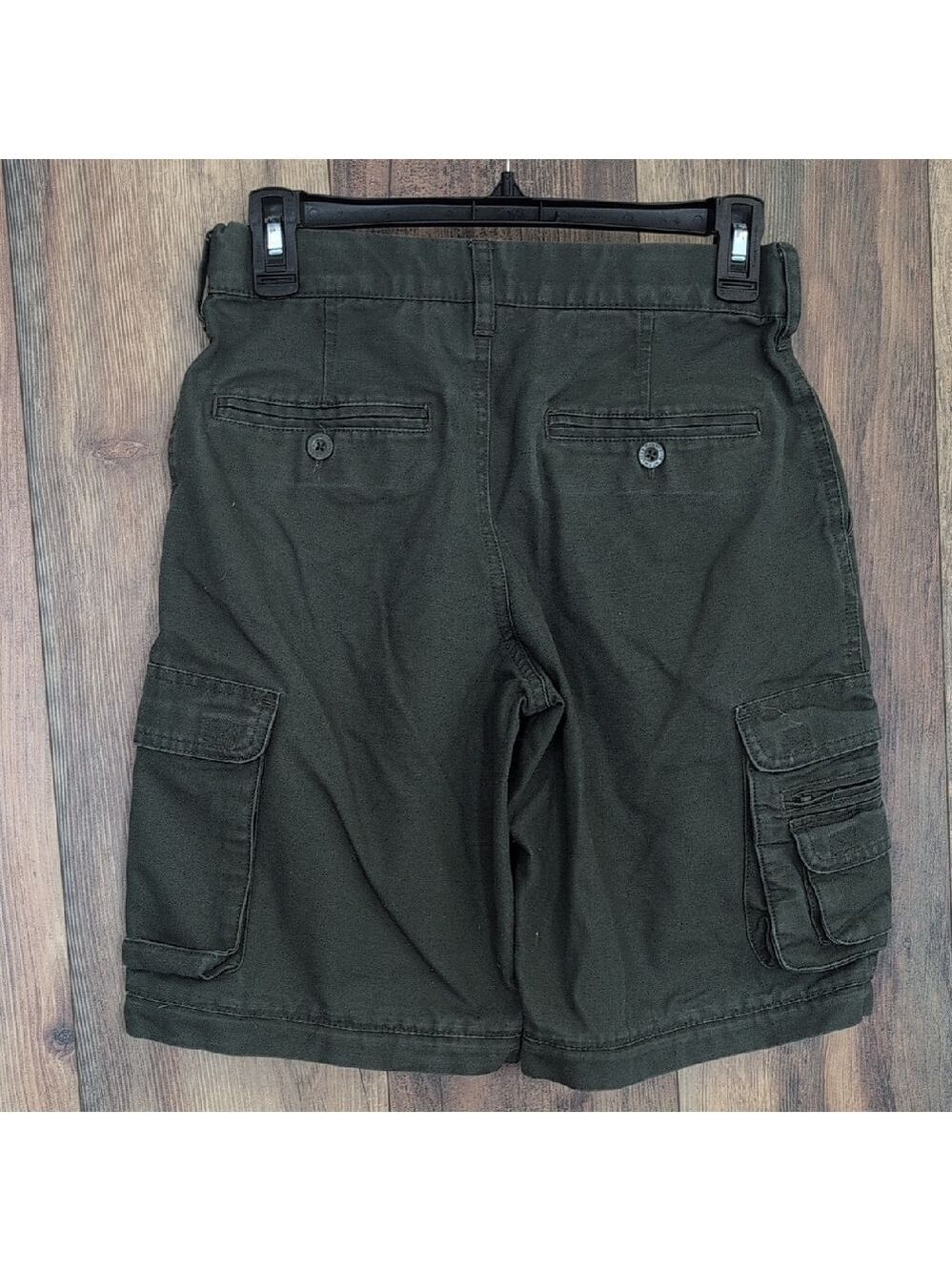Boy Scouts of America Boys Green Cargo Shorts Youth 12                  M283